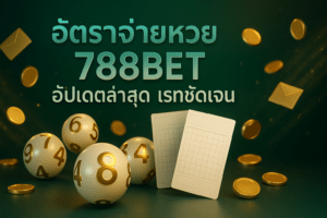 อัตราจ่ายหวย 788bet